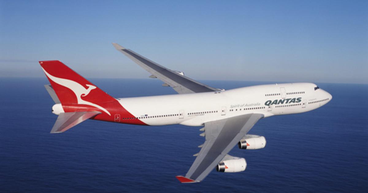 Qantas plans to retire four Boeing 747s as part of its international network restructuring. (Photo: Qantas)
