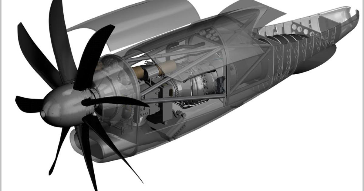 The NGRT features an eight-blade propeller, a new compressor and a Talon combustor borrowed from larger Pratt & Whitney models. 