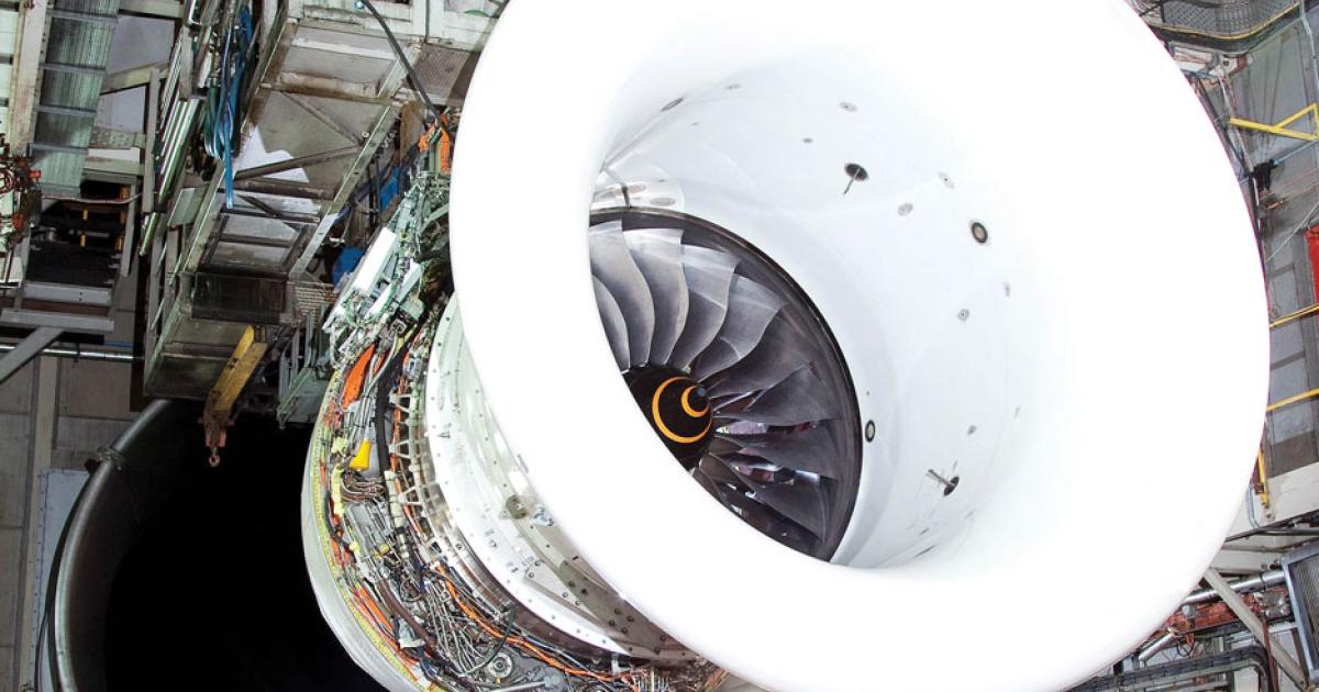 With the Trent 1000 Package C upgrade, Rolls-Royce aims to offer 76,000 pounds of thrust “with margin” to meet Boeing 787-9 power requirements and provide increased performance for the 787-10X.