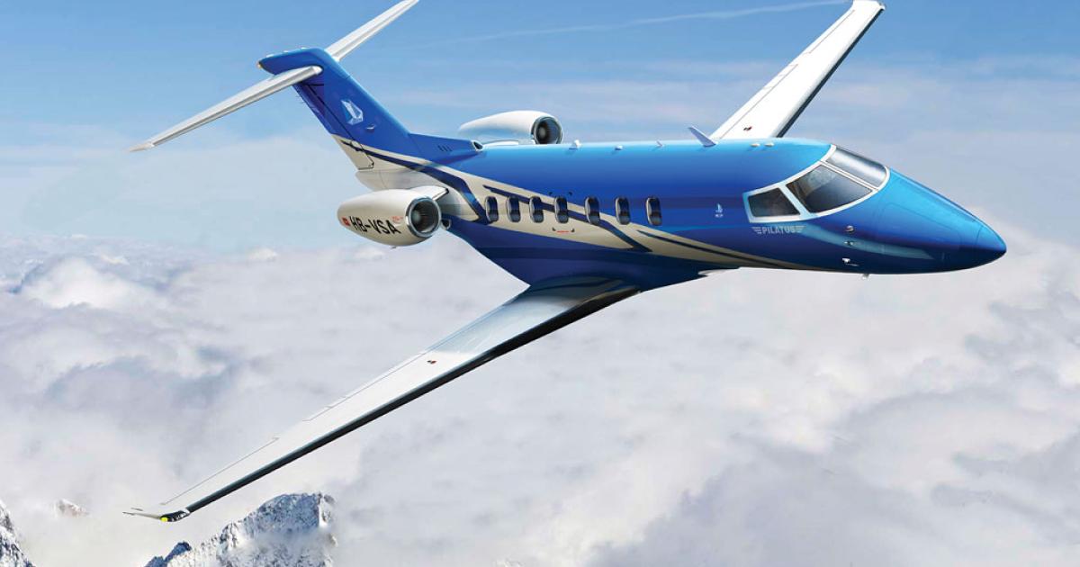 The twinjet Pilatus PC-24 is intended for FAA Part 23 and EASA CS 23 certification in the commuter category. It will seat six to eight passengers or up to 10 in commuter configuration.