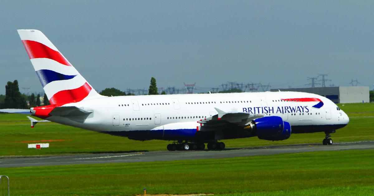 British Airways is scheduled to become the tenth Airbus A380 operator when it takes delivery of its first of 12 examples in the next few weeks.