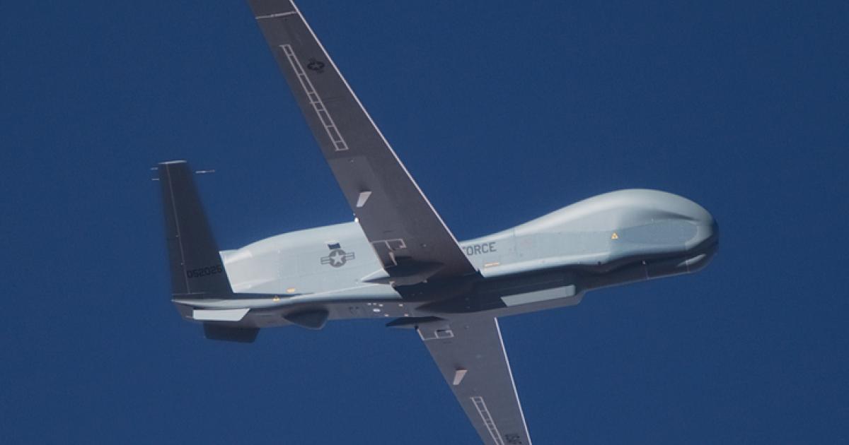 The per-orbit-hour cost of flying the U-2 is nearly five times greater than that of the Global Hawk, according to Northrop Grumman.
