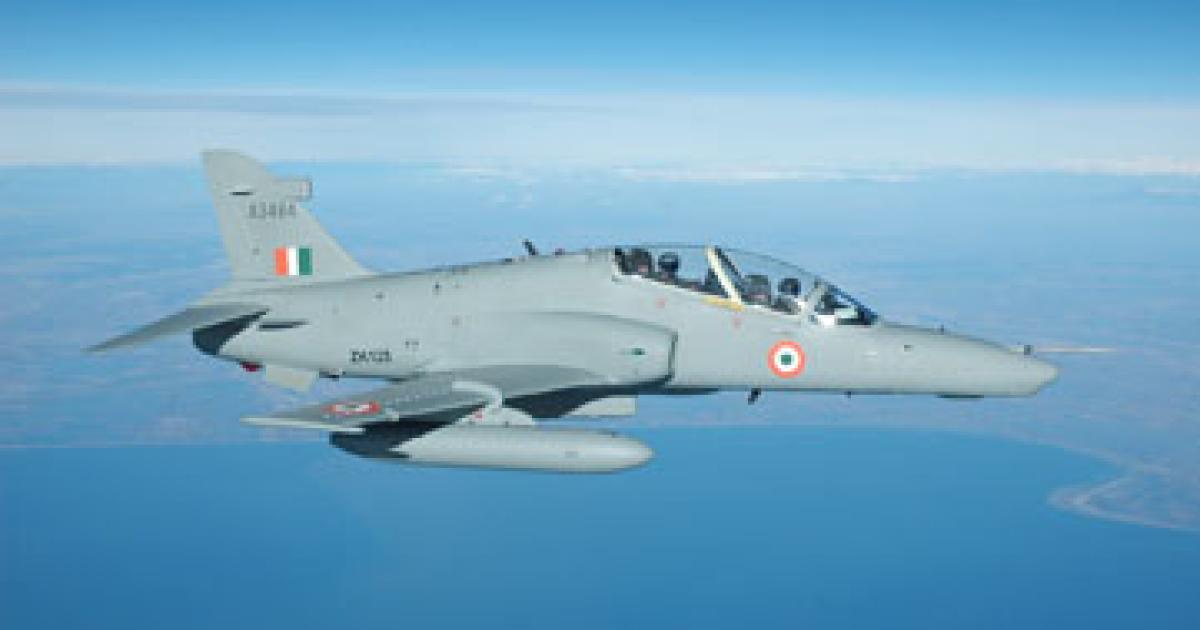 India has so far taken delivery of 34 BAE Hawk Advanced Jet Trainers. 