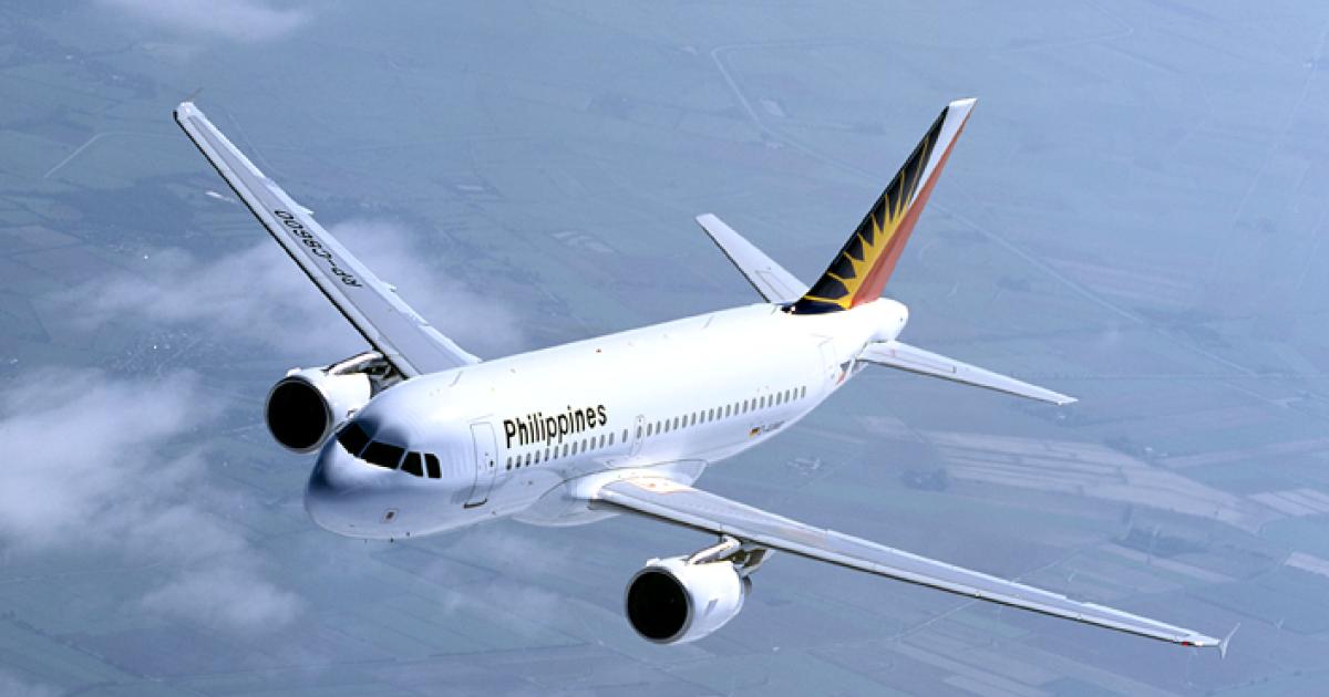 The European Commission has acknowledged progress made by Philippines Airlines and the country’s CAA in improving safety standards but until it takes further measures the flag carrier and other Filipino airlines remain barred from European airspace. (copyright Airbus)