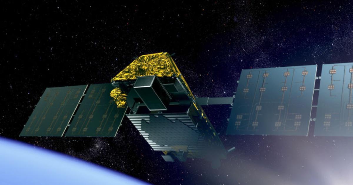 One of 66 new Iridium Next satellites, scheduled to launch between 2015 and 2017, will possibly carry ADS-B payloads for global surveillance. (Photo: Iridium)