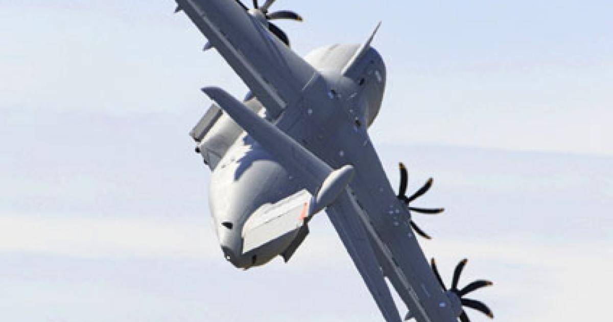 Airbus Military’s A400M will fly home from Farnborough, having impressed show-goers with its performance, but it still needs to convince cash-strapped governments like Britain’s that it 
is a must-have item in the future defense inventory.