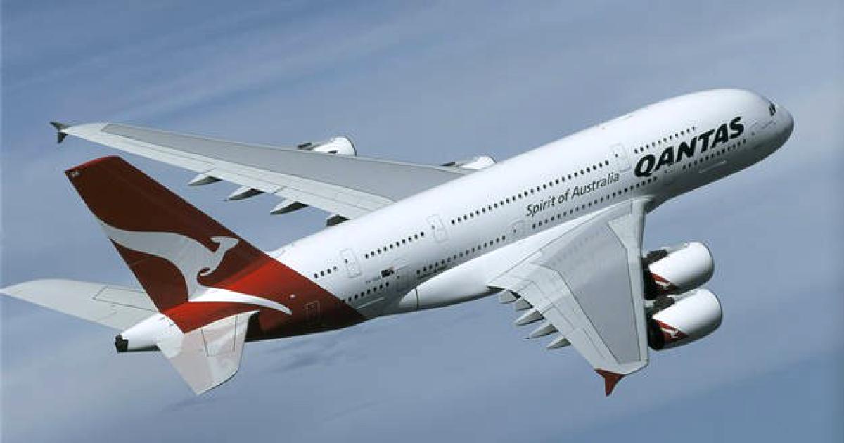 The European Aviation Safety Agency issued a revised emergency airworthiness directive covering Rolls-Royce Trent 900 engines just days before Australian flag carrier Qantas was due to resume flights with its Rolls-powered A380s. (Copyright Airbus)