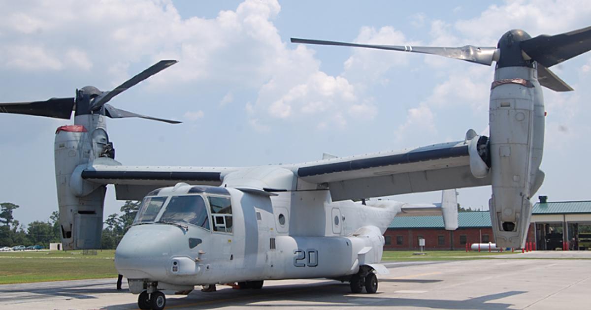 The U.S. Marines and Special Operations Command are currently flying a total of 142 Ospreys. 