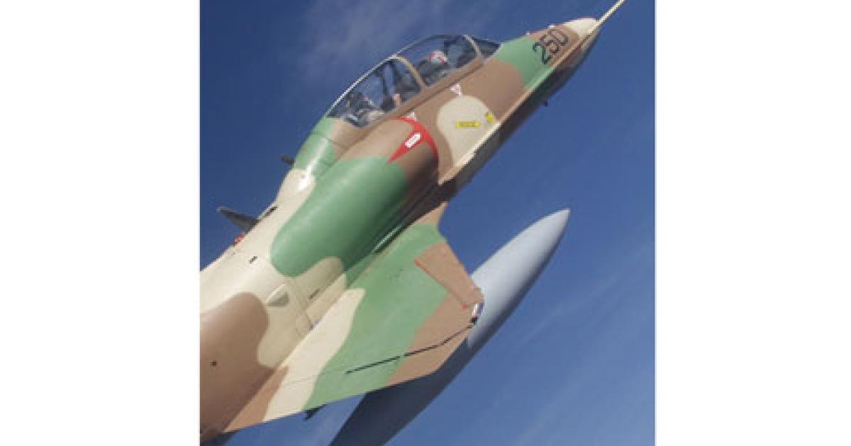 A TA-4 Skyhawk now provides the high-altitude training at Aviation Performance Systems.