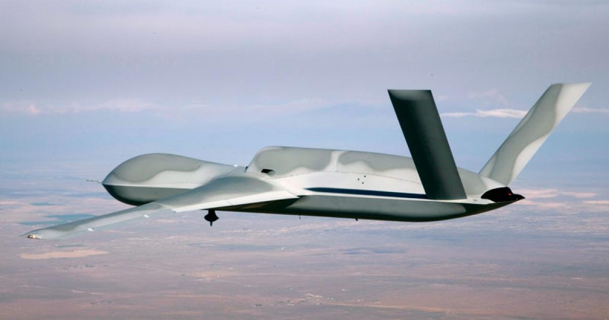 The U.S. is planning to use a single example of the Predator-C jet-powered UAV in Operation Enduring Freedom (Photo: General Atomics)