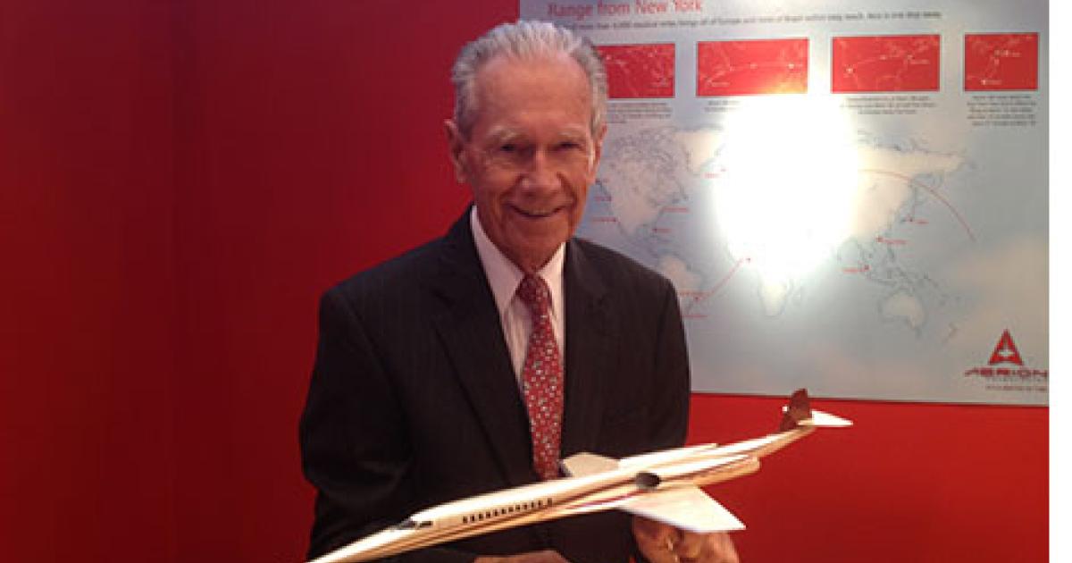 Aerion chief technology officer and director Dr. Richard Tracy said his company is "revisiting" the engine selection for its $80 million, Mach 1.6 supersonic business jet.
