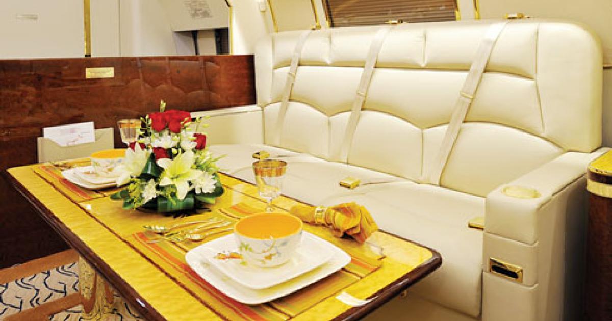 Having started as a military aircraft service provider, Alsalam Aircraft has branched out to include VIP completion services for civil aircraft.