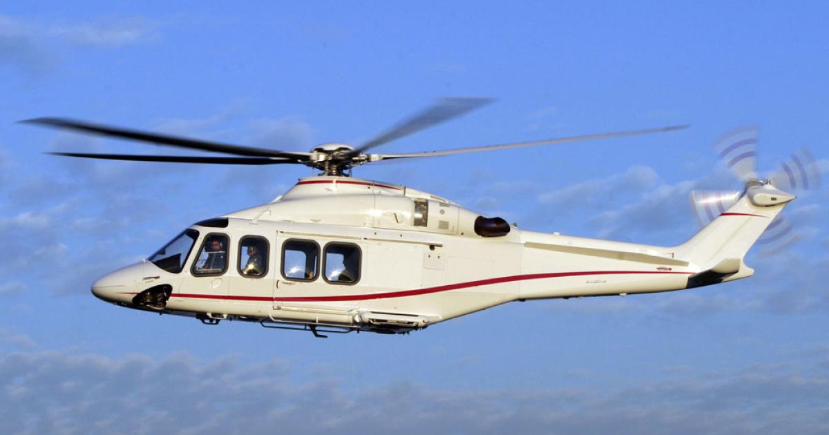Lease Corporation International is leasing a new AW139.