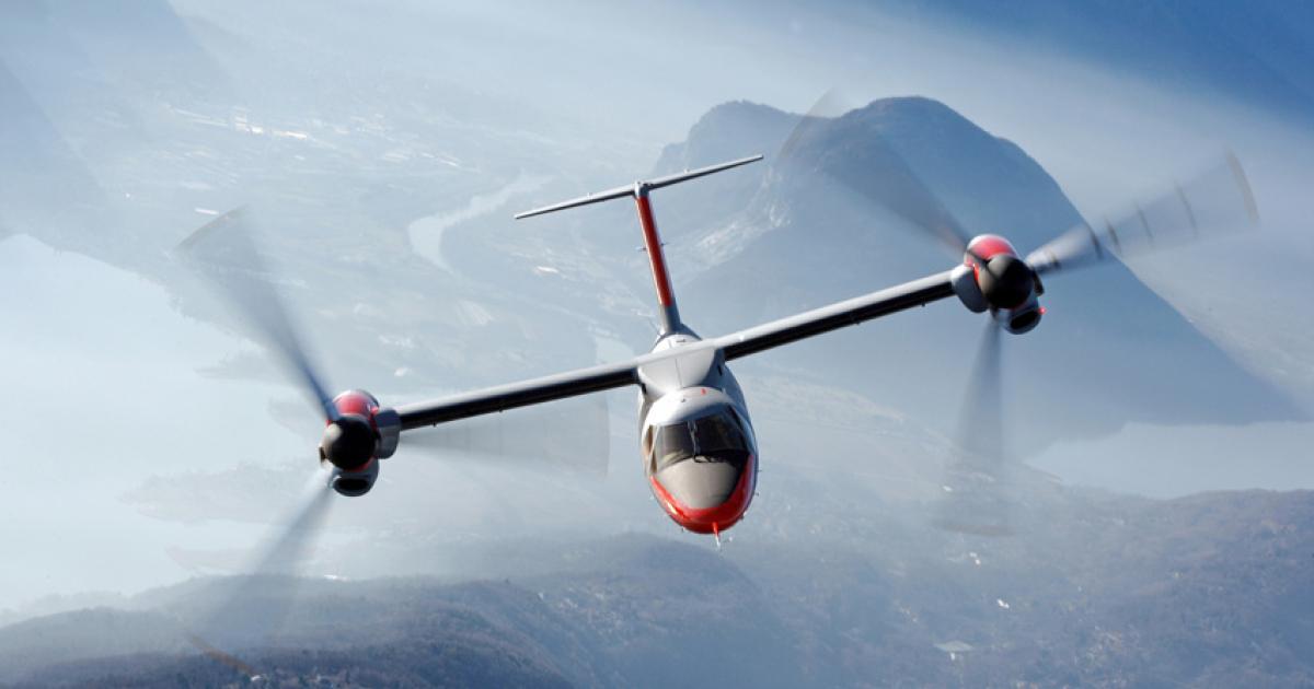 AgustaWestland completed its acquisition of the civil tiltrotor program from Bell Helicopter today. The AW609 (formerly BA609) has been in development since 1996, and a prototype has been flying since 2003. Certification of the convertable airplane is now planned for 2015/16.