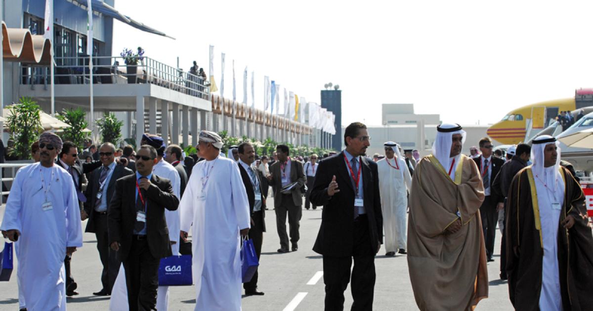 Bahrain International Airshow is purposely restricted to just 40 exhibiting firms, each of which occupies a VIP chalet with immediate access to its own static display area. It also presents a daily flying display.
