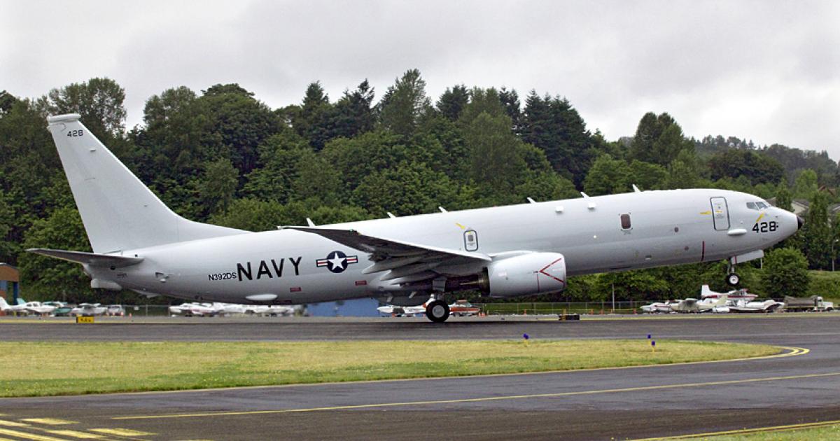 The P-8A could also be taking off as a U.S. Air Force E-8 JSTARS replacement, if the service accepts Boeing’s proposal. (Photo: Boeing)