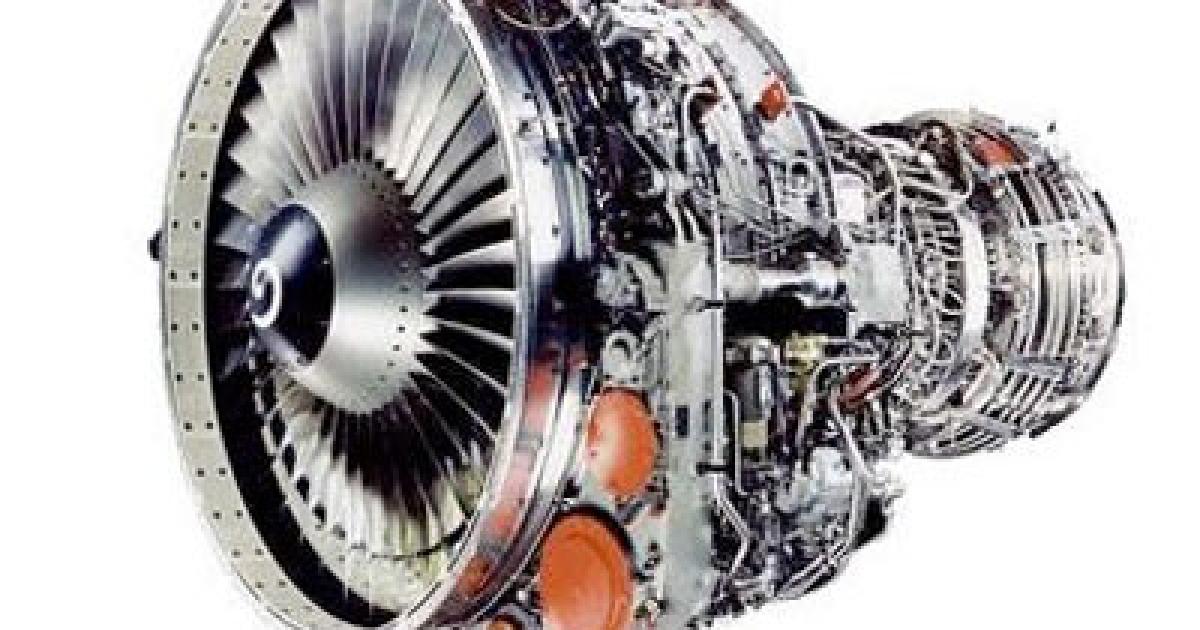 The CFM56-3 turbofan engine has 18,500 to 23,500 pounds of thrust.