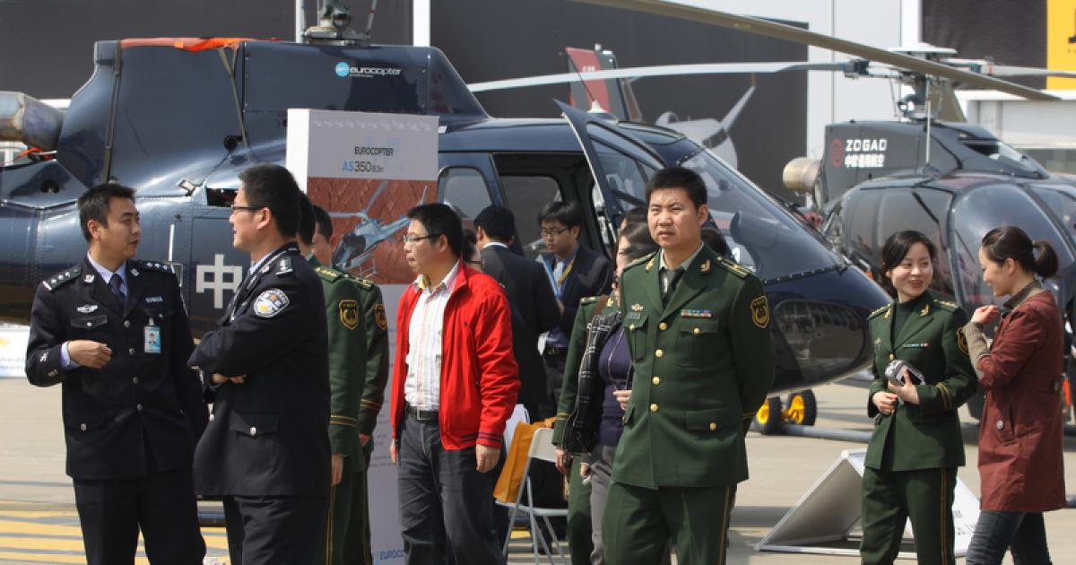 Slowing the development of helicopter operations in China is the huge gap in flying skills between freshly minted low-time pilots with around 150 hours and those able to operate large twin types, such as the Sikorsky S-76. (Photo: David McIntosh.)