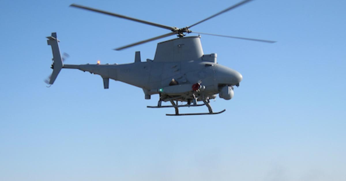 During 2012 the MQ-8B should get armament in the shape of the APKWS guided rocket, and probably a radar for maritime search also.
