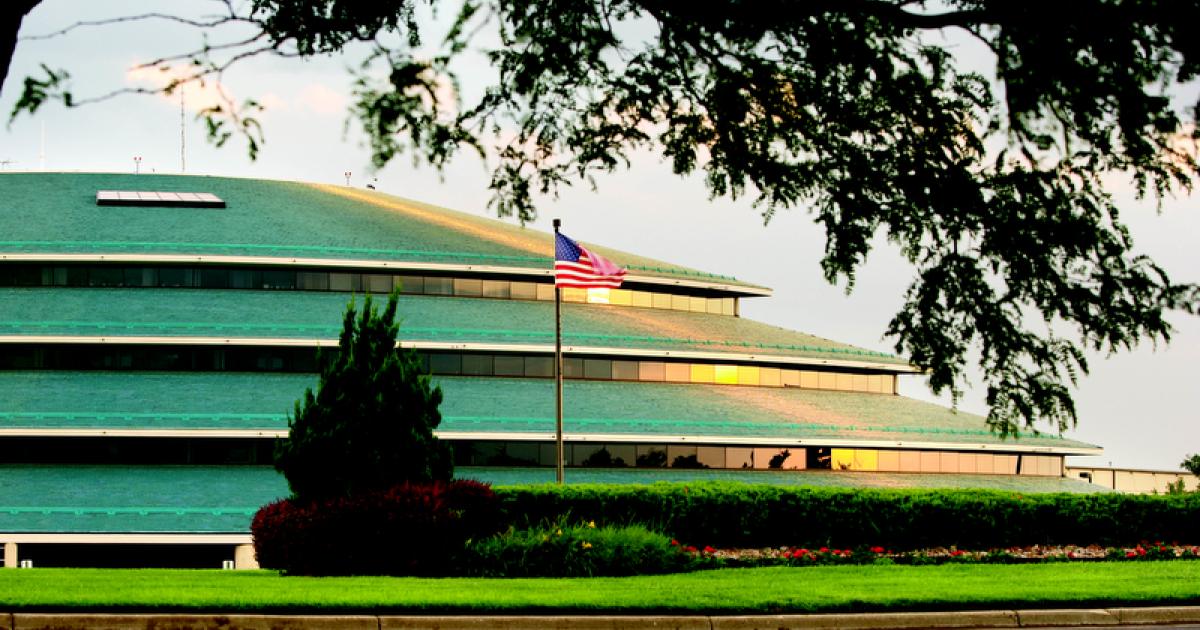 Hawker Beechcraft's headquarters in Wichita, Kansas.