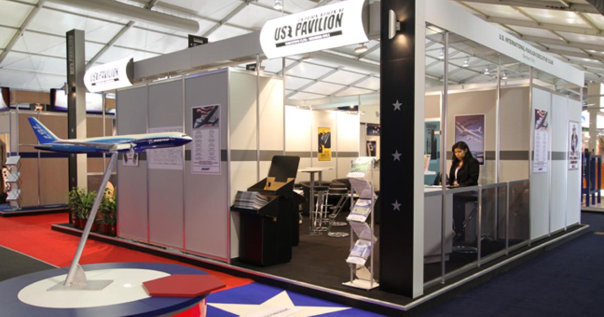 In an economic measure, at Farnborough 2012 the exhibitor halls will close earlier than normal and will not be open on public days.  (David McIntosh photo)
