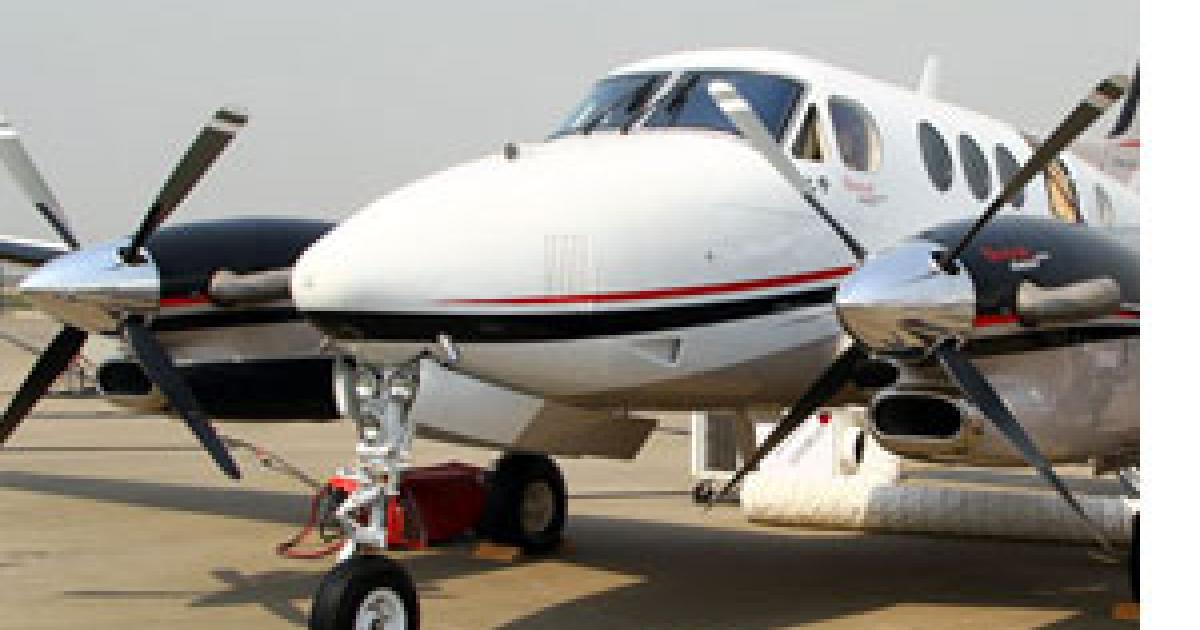 Hawker Beechcraft is operating normally and continues to sell, deliver and service aircraft, as it develops a restructuring plan.