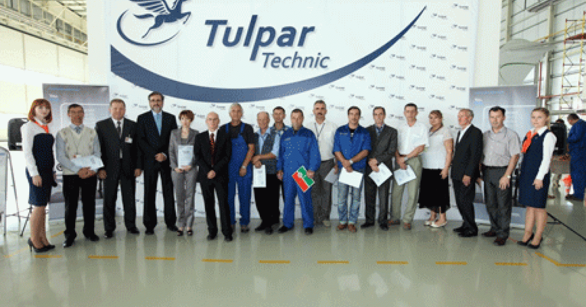 Kazan International Airport-based Tulpar Technic has been named a Bombardier-authorized service facility for the CRJ100 and CRJ200.