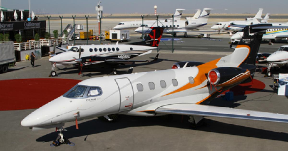 More than 45 aircraft are on the static display at MEBA 2012, which officially opens tomorrow in Dubai.