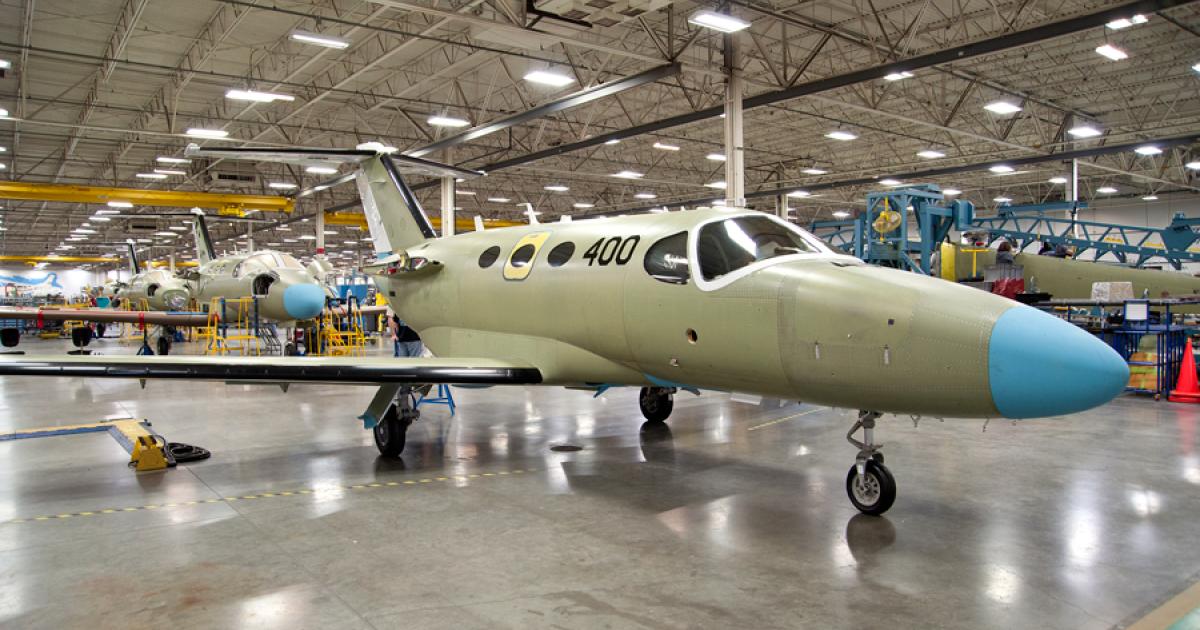 Cessna Marks Milestone with 400th Citation Mustang