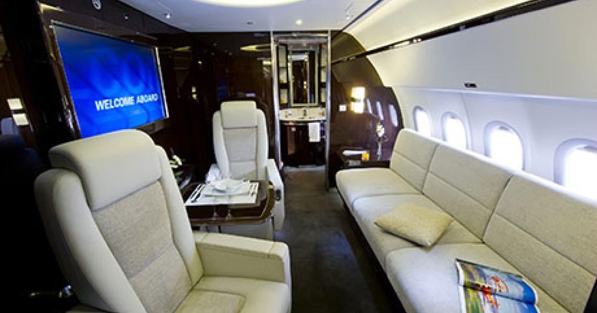 Airbus Corporate Jet Center has installed a global communication suite on an ACJ319.