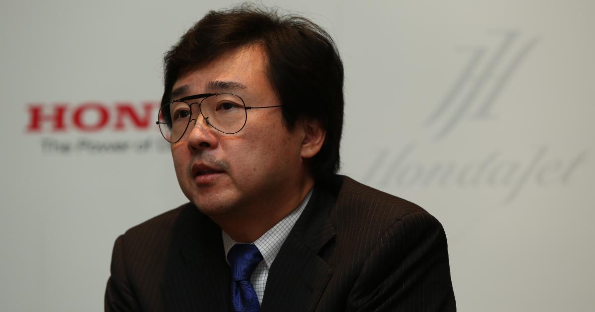 Honda Aircraft president Michimasa Fujino