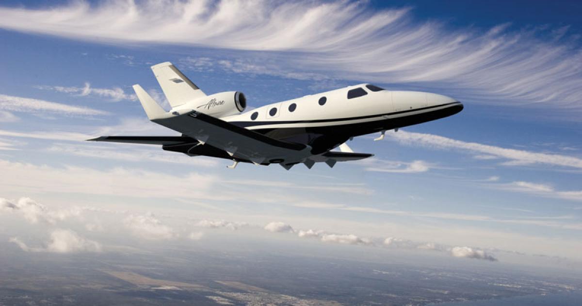 Piper says 80 percent of the detail design work on its single-engine Altaire jet is complete as it aims for a first flight in 2012.