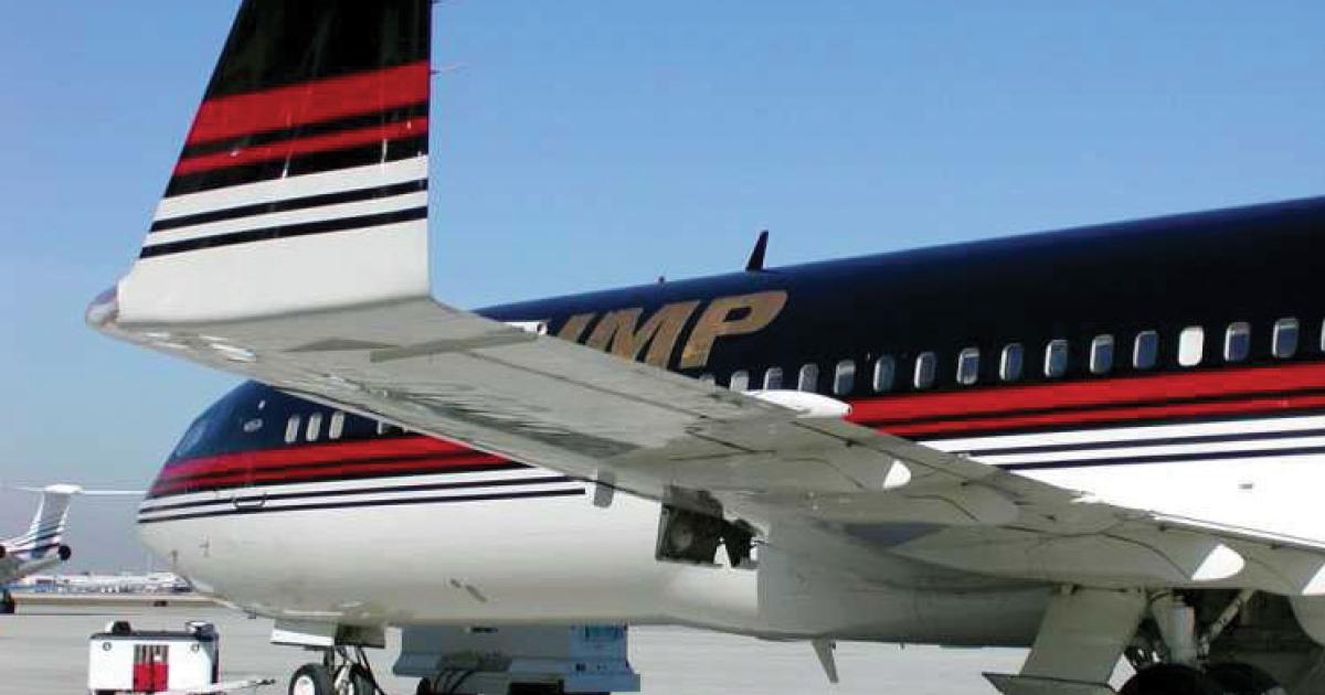 Quiet Wing-designed winglets were installed on Donald Trump’s (former) Boeing 727. 
