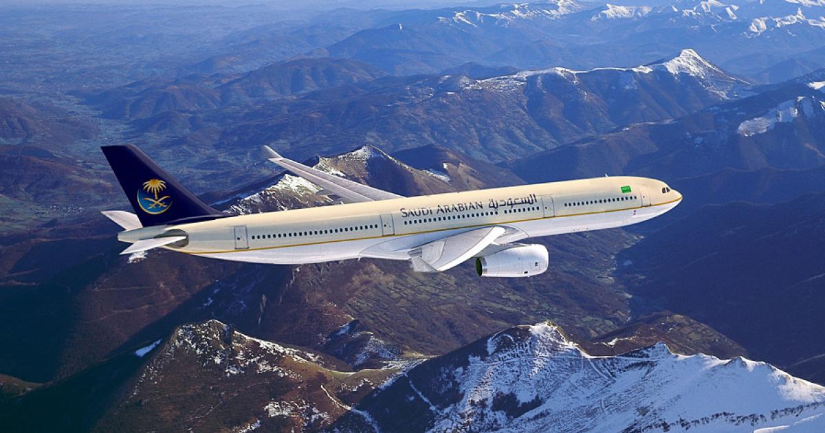 Saudi Arabian Airlines may face stiffer competition in the future.