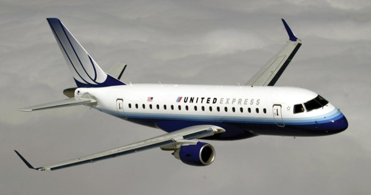 An arbitrator scuttled plans by United Airlines to place the Continental Airline code on Shuttle America Embraer 170s serving Newark Liberty International Airport.