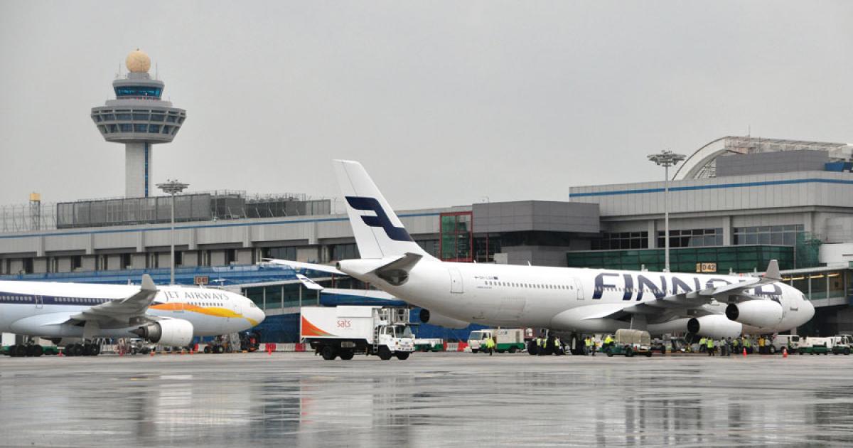 Among recent new carriers here at Singapore Changi Airport is Finnair, which operates daily nonstop flights from Helsinki. The service represents Changi’s first new European route since the launch of Lufthansa’s Singapore-Munich service in June 2008.