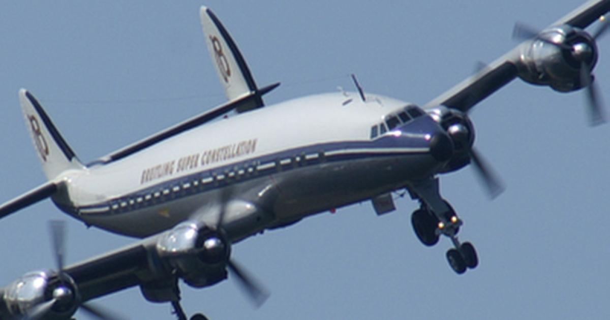 Five winners of the Lockheed Martin photo-essay contest will get a seat on a Super Connie flight at the Farnborough International Airshow.