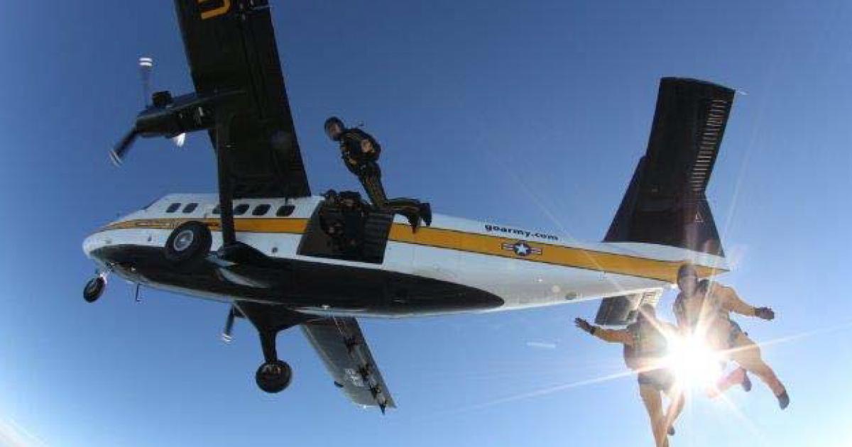 Viking Air announced that it delivered the final Twin Otter Series 400 to the U.S. Army Golden Knights parachute demonstration team, part of a three-aircraft order.