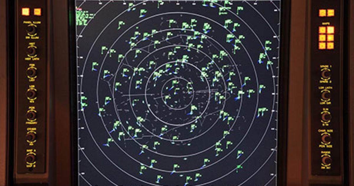 A Raytheon Stars display integrates radar and flight-plan information for terminal-area controllers. (Photo: Raytheon)
