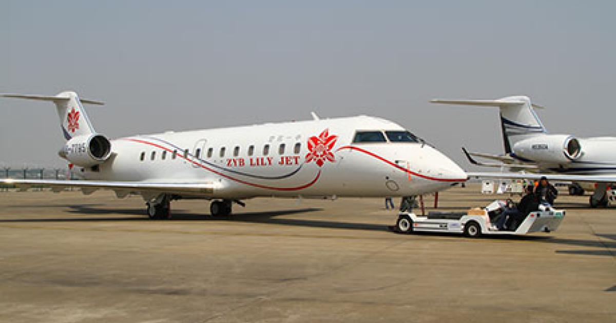The business jet fleet in mainland China is projected to continue its expansion, though growth is expected to be about 18 percent this year versus 40 percent last year. To date, 37 aircraft have been added to the Chinese business jet fleet; in all of 2012, 96 aircraft were added. (Photo: David McIntosh) 