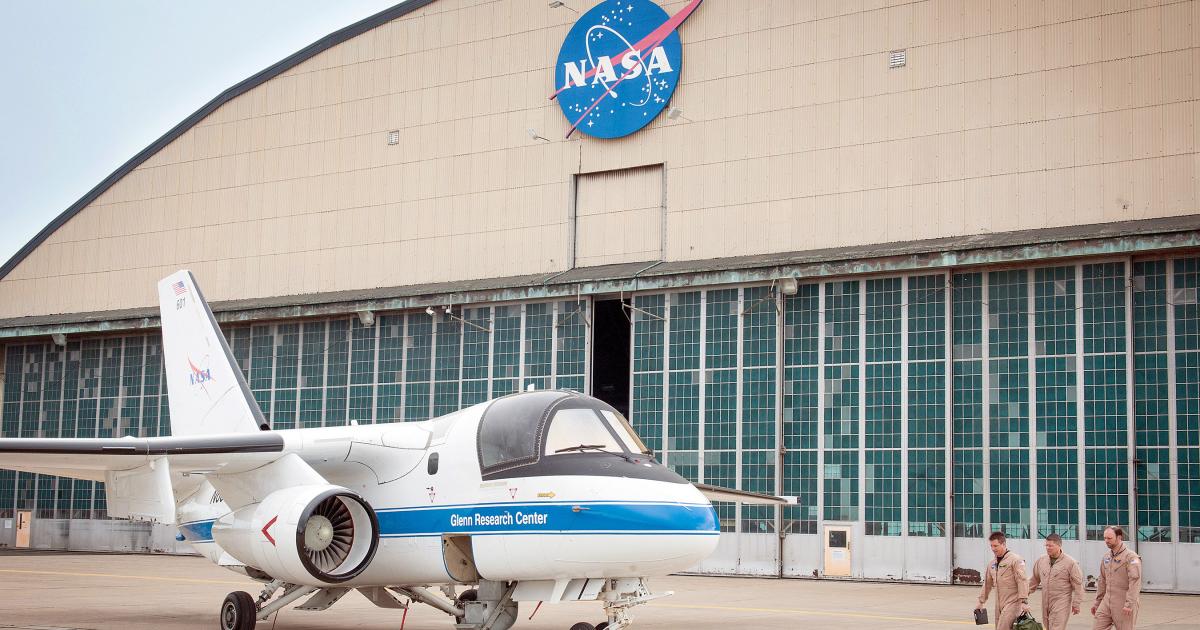 NASA has flight tested a prototype datalink radio for command and control of unmanned aircraft systems on an S-3 Viking research aircraft. (Photo: NASA)