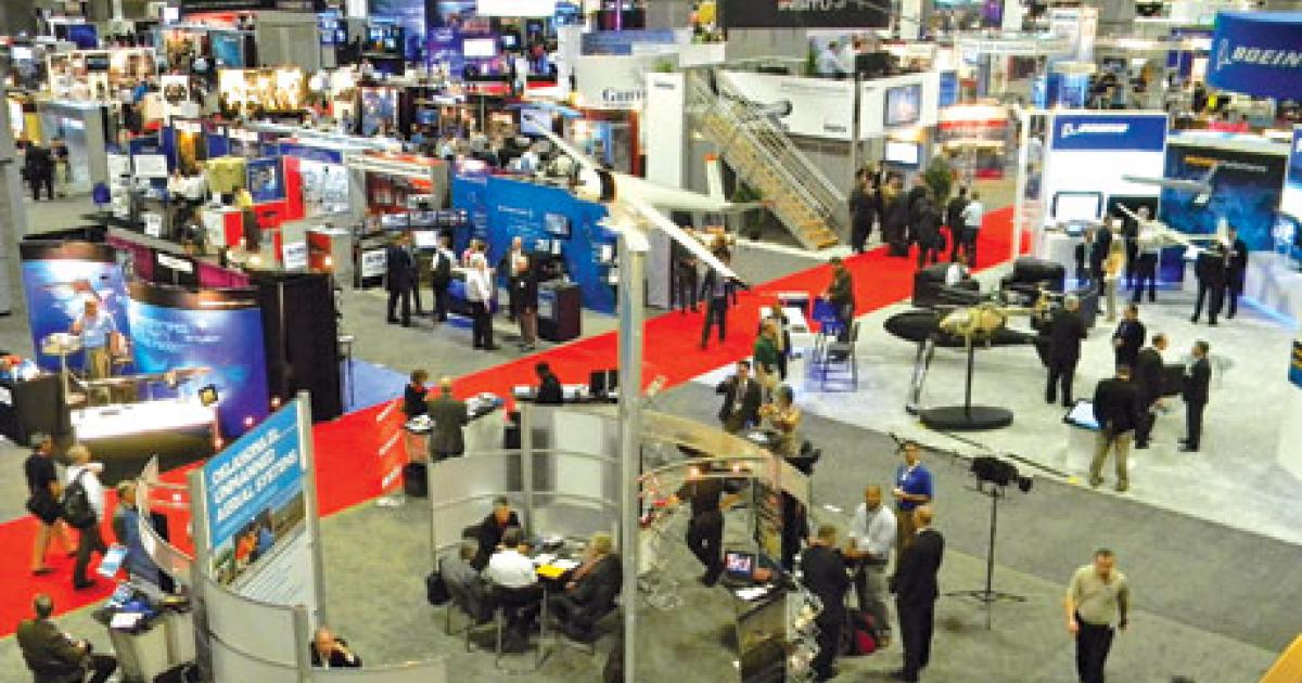 The Unmanned Systems 2013 conference attracted 593 exhibitors and 8,000 registered attendees to the Washington, D.C. Convention Center, according to the sponsoring Association of Unnmanned Vehicle Systems International.
