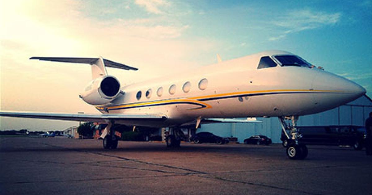 Pollard Spares disassembled an operational GIV to offer parts for the Gulfstream market.