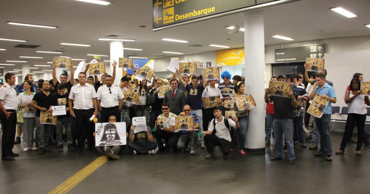 The wave of protests that has rocked Brazil since June has included opposition to government spending on airports, the blocking of airport access as a way to get attention, and also complaints by the aviation community about government failure to address its needs. 