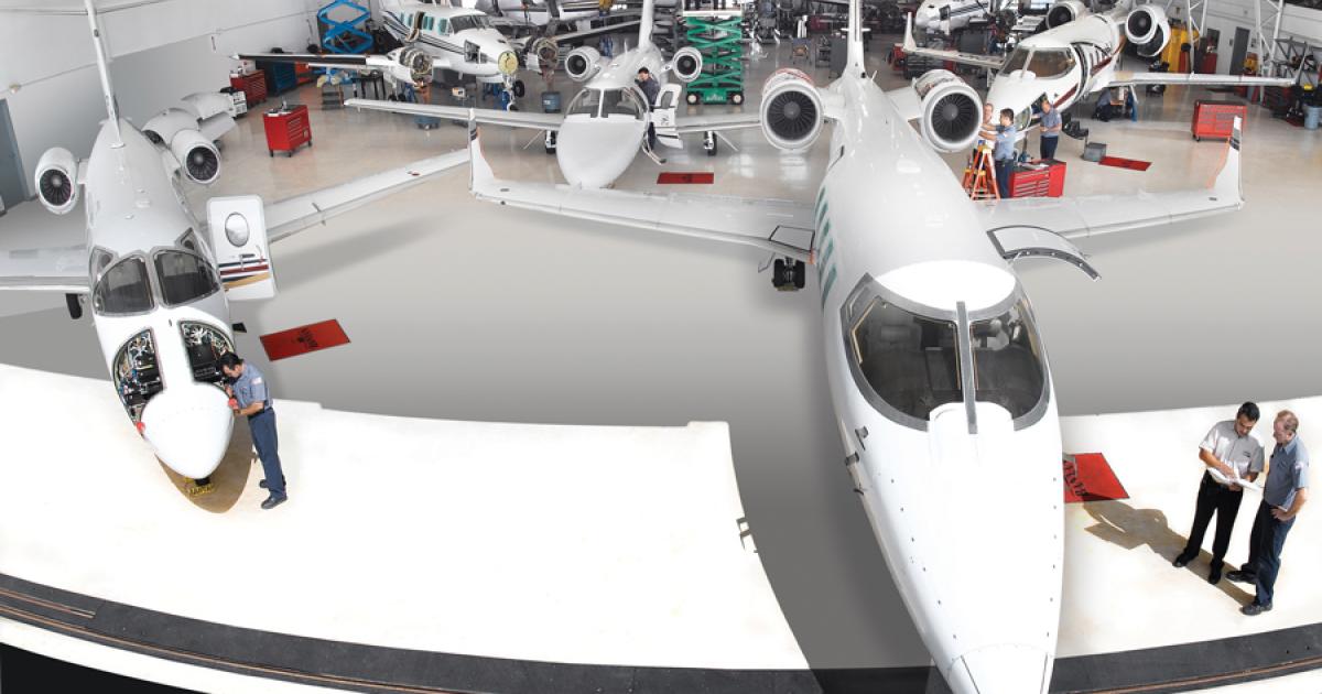 Banyan Air Service in Fort Lauderdale, Florida, promises a cost-efficient source of aircraft maintenance work plus a wide choice of special modifications.