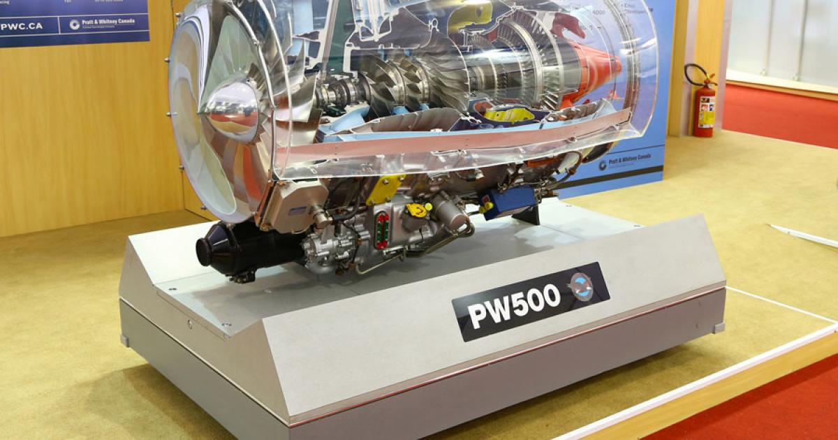Pratt & Whitney Canada do Brasil supports all PWC engines flying in the country. The PW500 series powers some Cessna Citations. (Photo: David McIntosh)