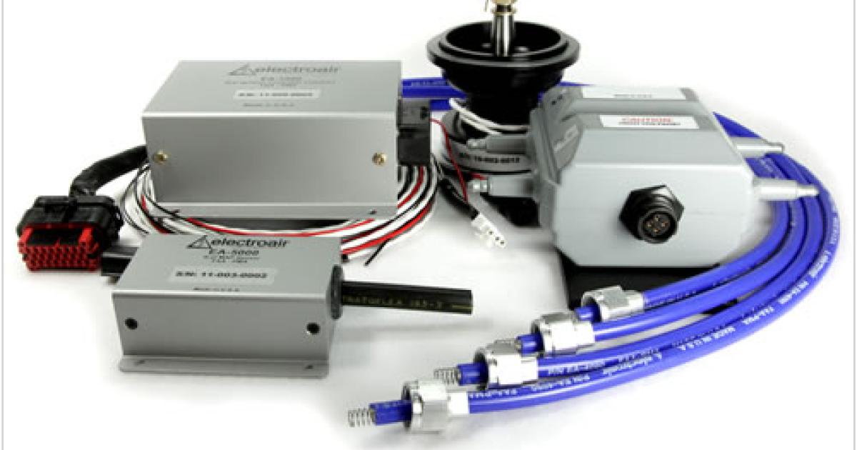 Electroair is nearing certification of its electronic ignition system for six-cylinder engines.