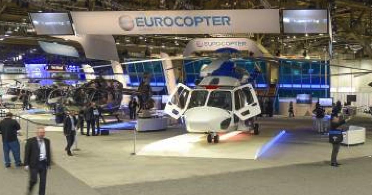 Starting next year, Eurocopter will be known as Airbus Helicopters. The move is part of a wide-spectrum branding effort at parent company EADS to leverage the Airbus division's brand name. (Photo: Eurocopter)