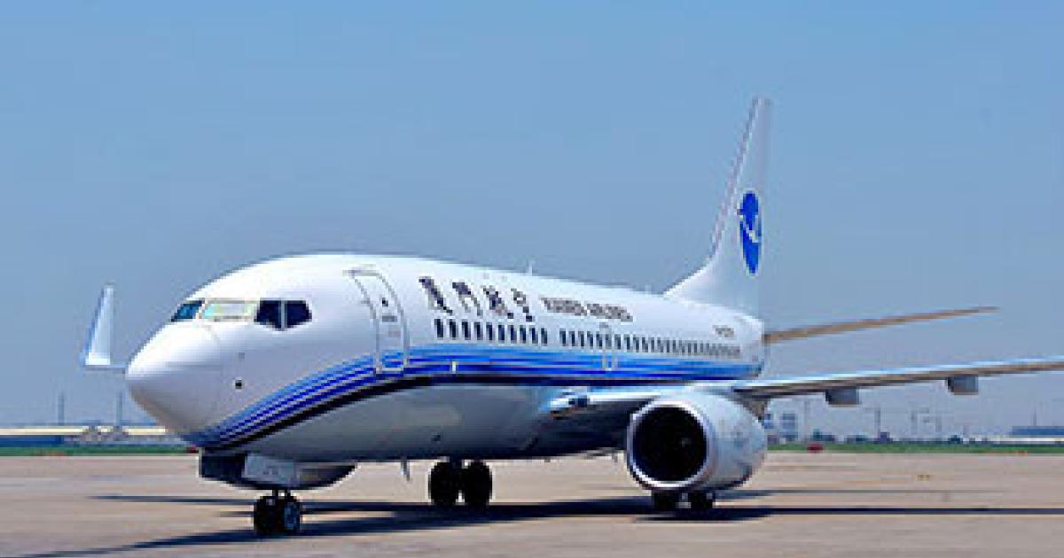 Xiamen Airlines Boeing 737-700s operate out of Xiamen Gaoqi International Airport. (Photo: Boeing)   