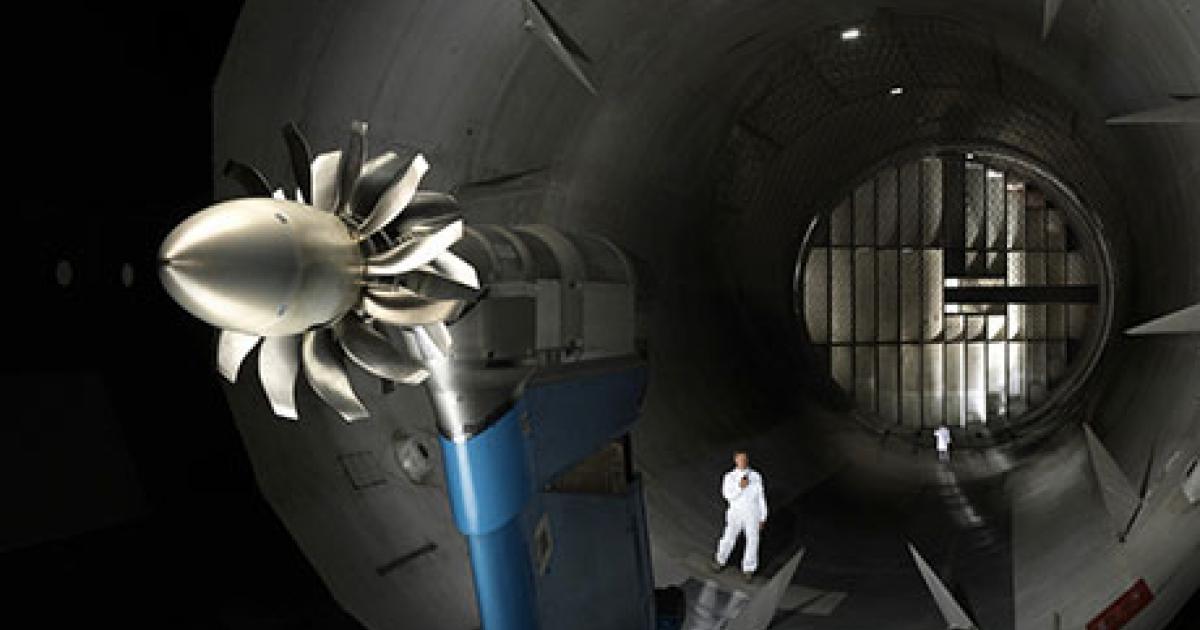 Snecma is preparing a high-speed test to demonstrate the open rotor’s fuel-burn advantage.